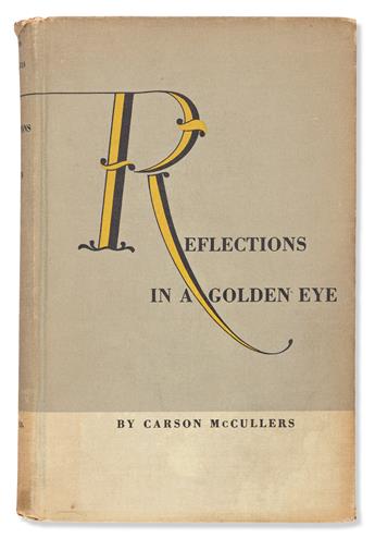 MILLER, HENRY. Carson McCullers. Reflections in a Golden Eye. Signed and Inscribed, on the front free endpaper: